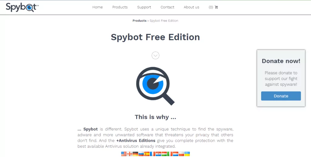 Spyware search and destroy download